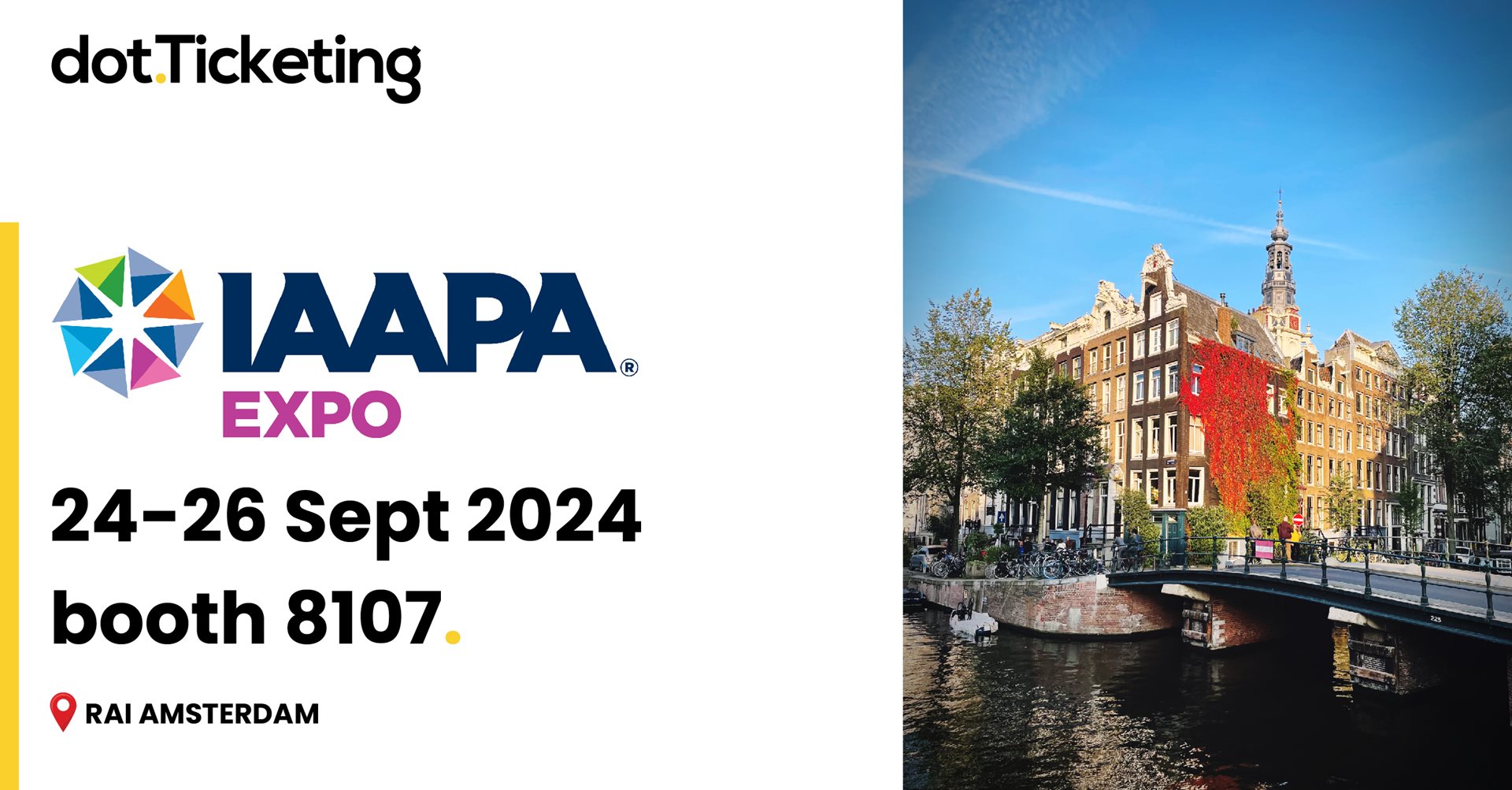 dot.Ticketing x IAAPA Expo 2024