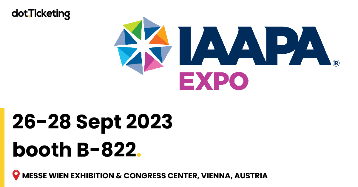 dot.Ticketing at IAAPA 2023 Expo in Vienna